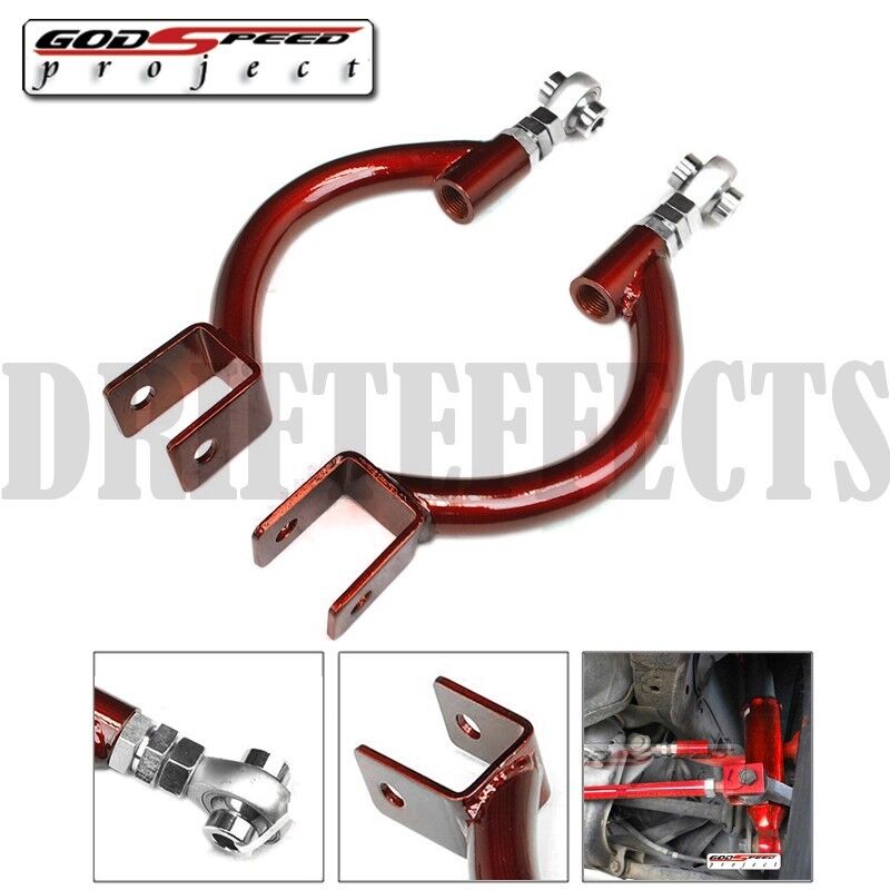 GODSPEED FITS 95-98 240SX S14 ADJUSTABLE REAR CAMBER ARM CONTROL RUCA KIT RACE