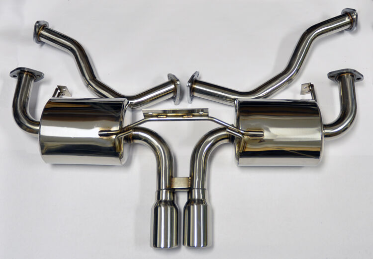 Stainless Catback Exhaust System for Porsche Boxster & Cayman 987 Base & S