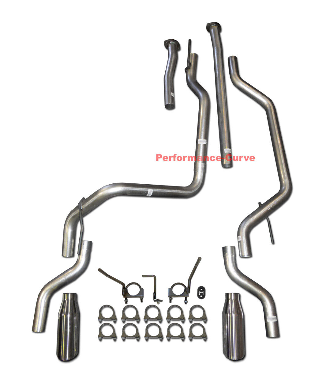 Fits 09 - 20 Toyota Tundra 4.0 - 5.7 Performance Dual Exhaust CatBack Pipe Kit