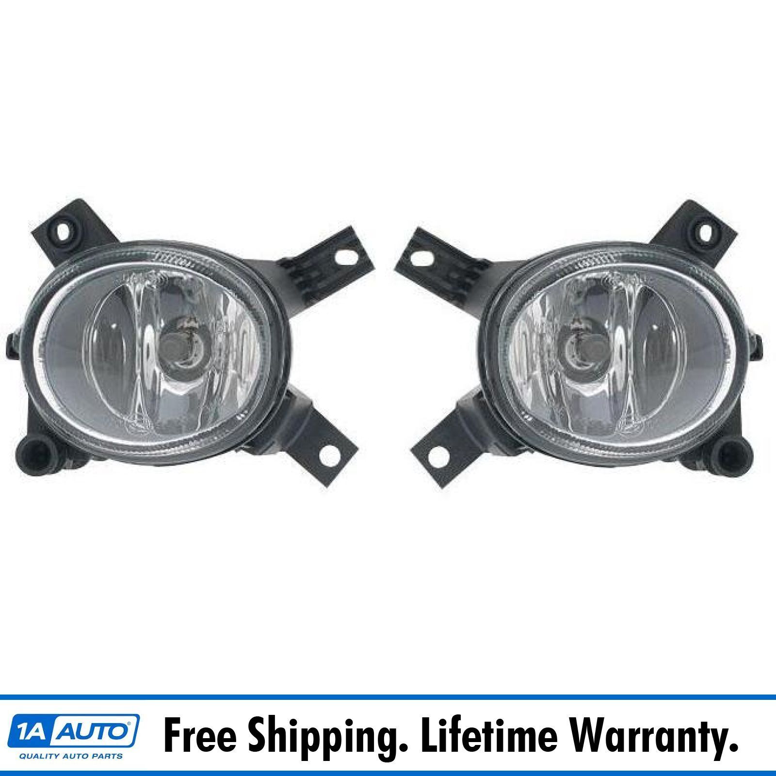 Fog Driving Lights Lamps Left LH & Right RH Pair Set for Audi S4 A3 A4 RS4