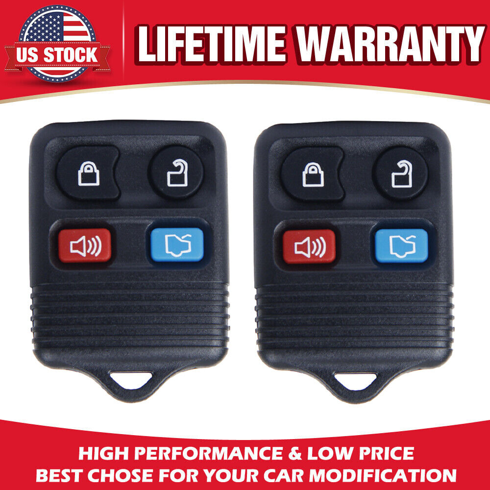 2x Replacement Keyless Entry Remote Control Car Key Fob For Ford F150 Expedition