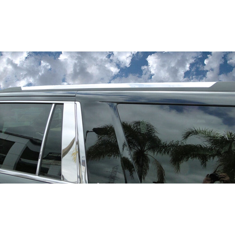 Chrome Roof Rack Accent Trim Covers (2 PC) for 2015-2020 Yukon