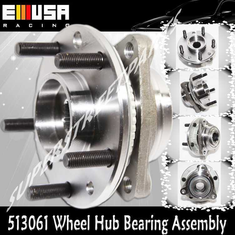 Front Wheel Hub Bearing for 94-97 Chevy S10 92-96 GMC Jimmy S15 4WD 513061