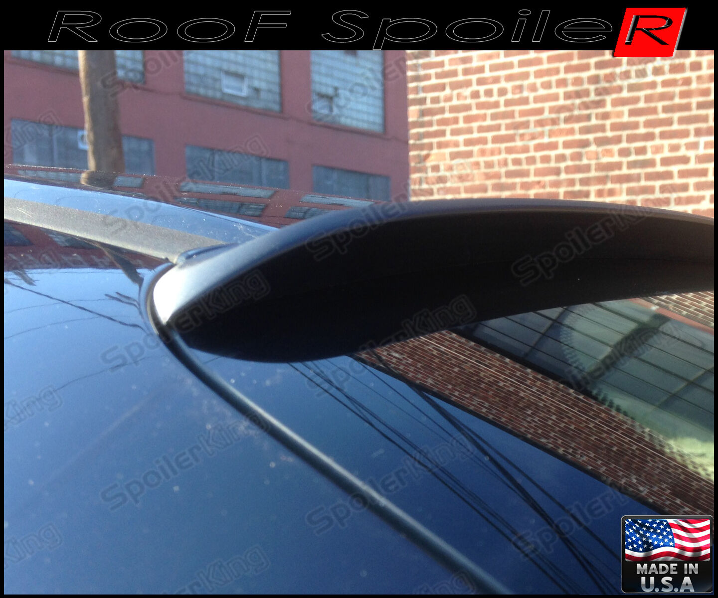 (244R) Rear Roof Window Spoiler Made in USA (Fits: Lexus LS400 1995-00 XF20)