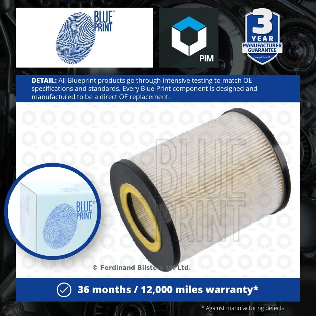 Air Filter fits MERCEDES A140 W168 1.6 01 to 04 M166.960 Blue Print A1660940004
