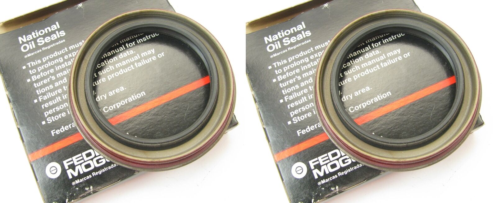 (2) National 9864S Wheel Seals - Rear Pair 3.881
