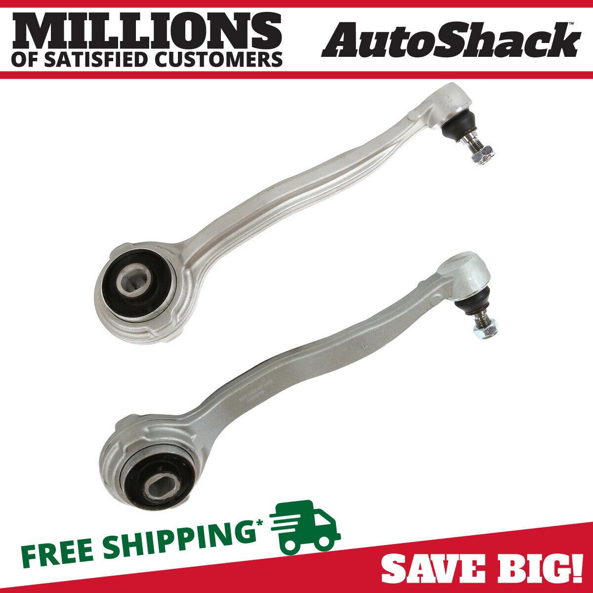 Front Lower Forward Control Arms w/ Ball Joints Pair for Mercedes E350 C250 C300