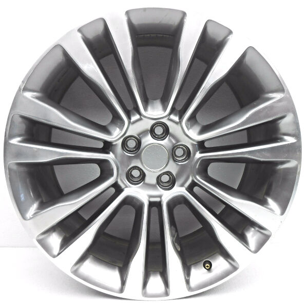 OEM Lincoln MKX 21 Inch Aluminum Wheel Rim Chrome Plating Peeling Curb Scratches