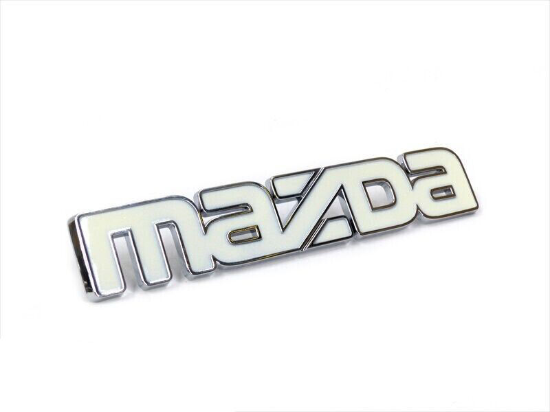 Mazda 323 626 MPV B2000 GLC Front Grille White Mazda Emblem OEM New G03051771