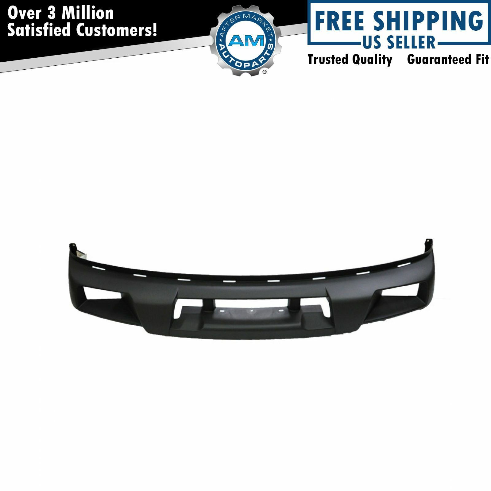 Front Bumper Cover for Chevy Colorado GMC Canyon Pickup Truck w/ Fog Lights