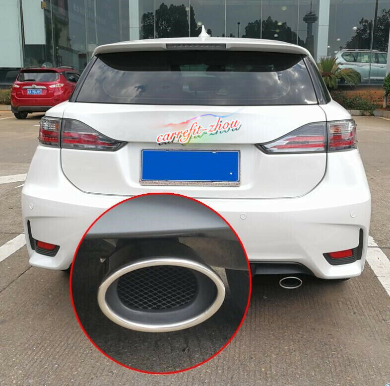 For Lexus CT 200h 2012-2017 Stainless Steel Rear Exhaust Muffler Tip End Pipe