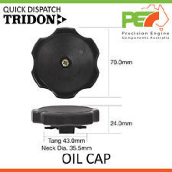 * TRIDON * Oil Cap For Proton Satria 1.3-GL 1.5-GL,Gli 1.6-Xli 1.8-GTi