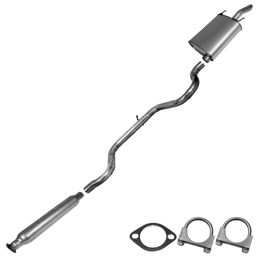 Resonator Pipe Muffler Exhaust System fits: 2003-2005 Chevy Impala 3.4L 3.8L