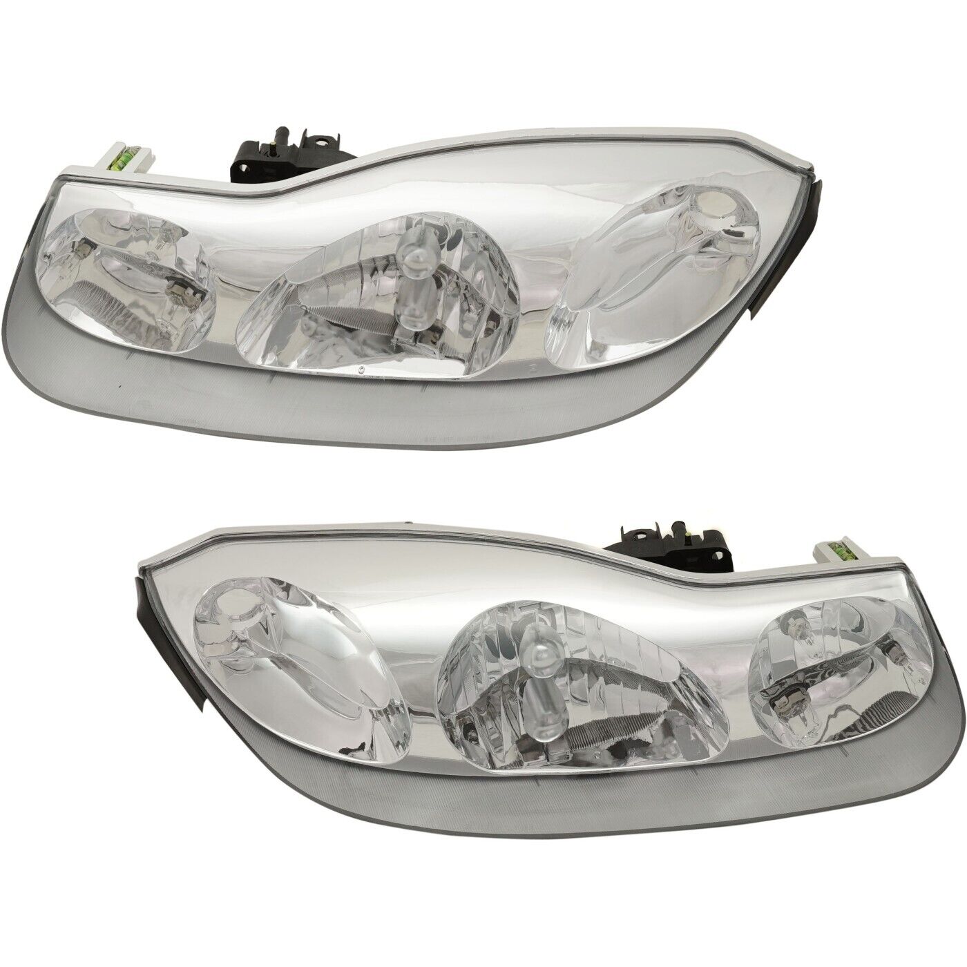 Headlight Set For 2001-2002 Saturn SC2 Left and Right With Bulb 2Pc