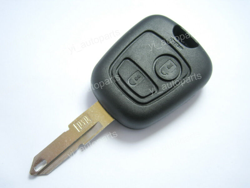 Uncut Blade Blank Key Remote Shell Case For Citroen C2 C3 Xsara Picasso 2 Button