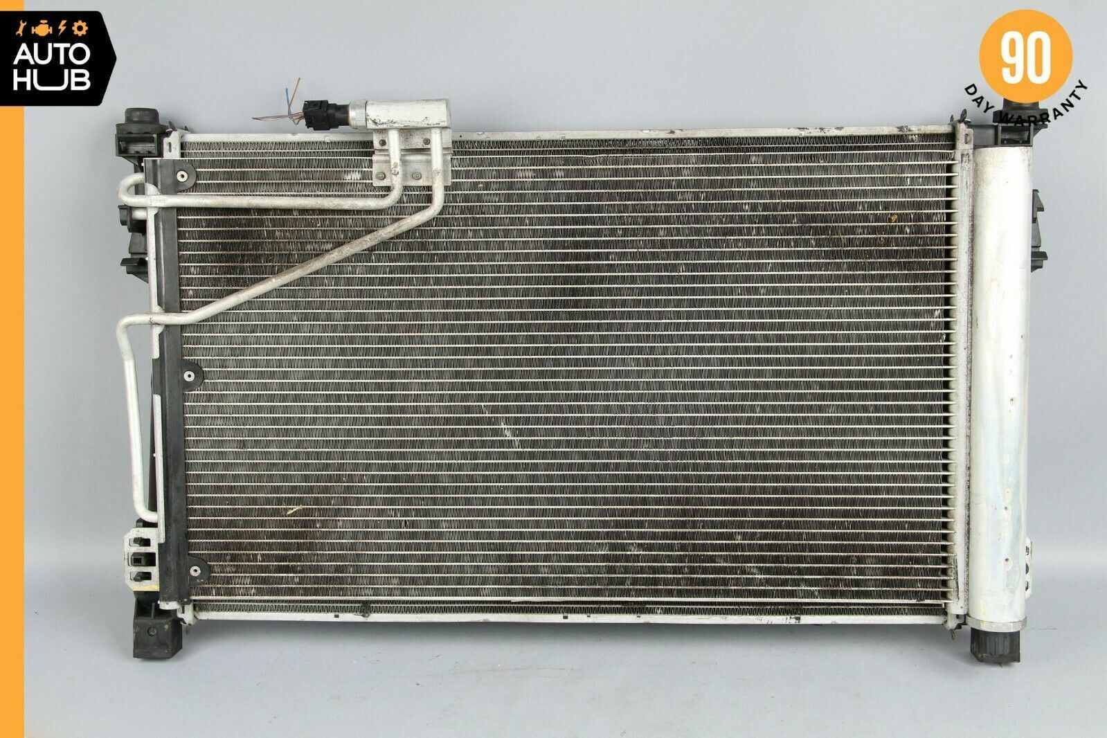 01-05 Mercedes W209 CLK500 C320 Engine Cooling Radiator AC Air A/C Condenser OEM
