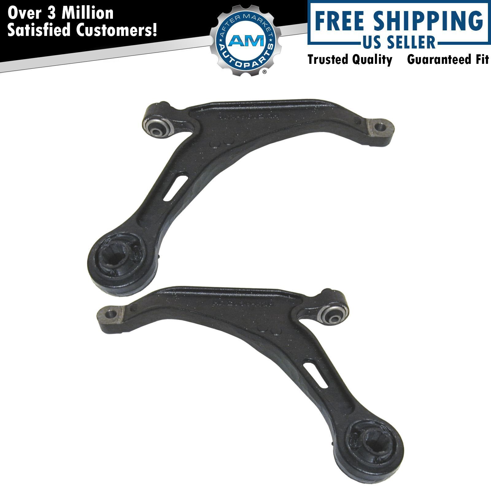 Direct Replacement Front Lower Control Arm Pair Set for Volvo 960 S90 V90