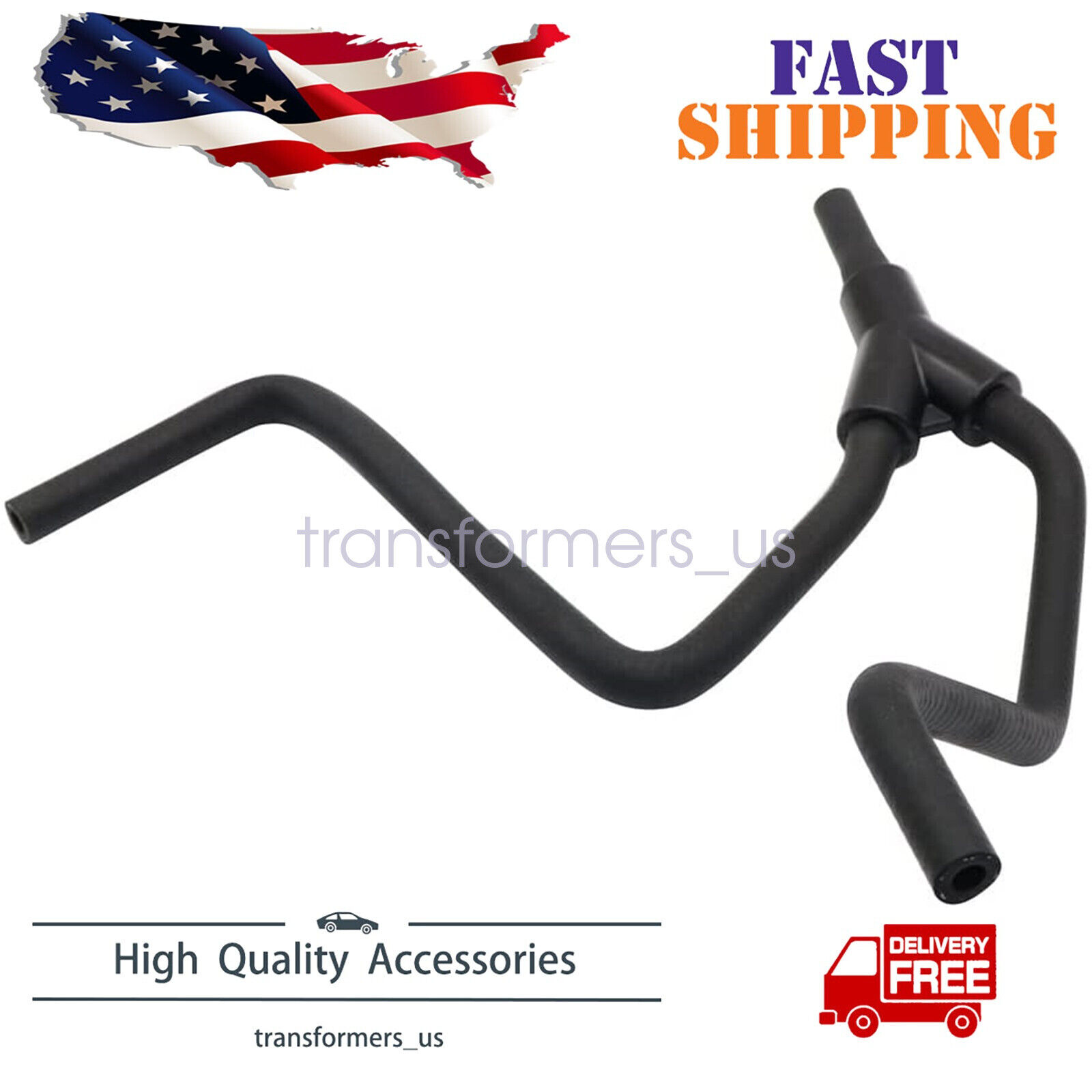 Coolant Overflow Inlet & Oulet Hose for Cadillac ATS CTS 2013-2021 2.0L 84727330