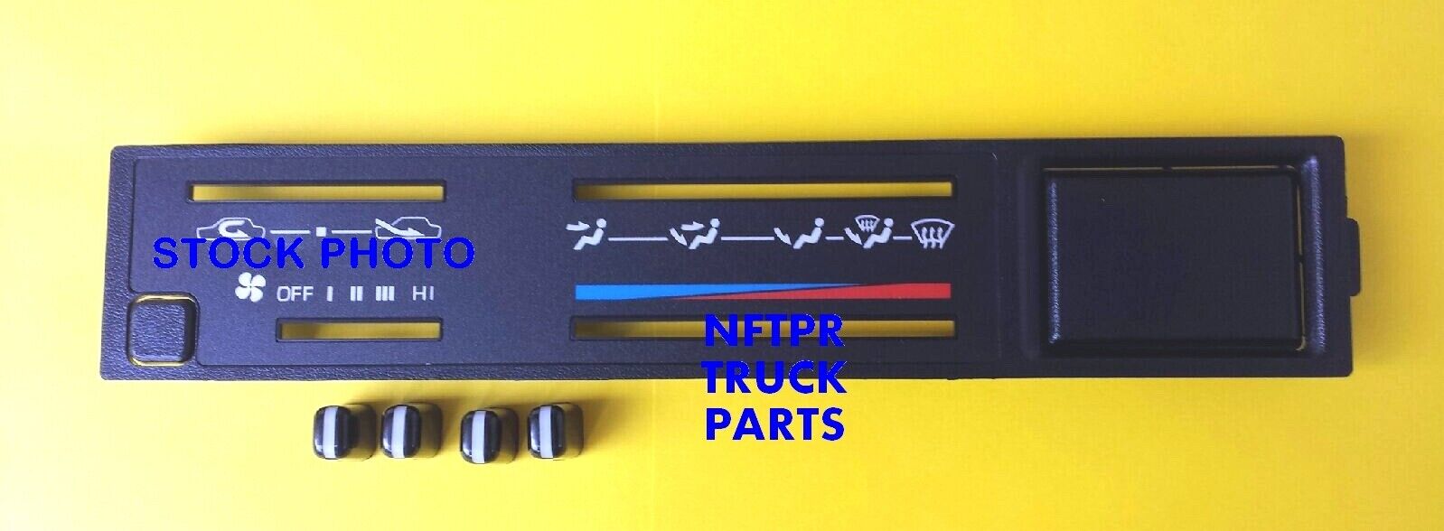 🔥 1984 88 NEW Toyota Pickup Truck Bezel  Heater Climate Control faceplate A/C 