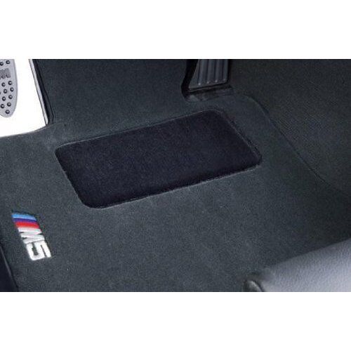BMW M5 Design Black Carpet Floor Mats w/Heel Pad E39 M5 Sedan 82110009046