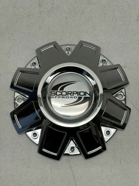 Scorpion Offroad Chrome Wheel Center Cap 233-CAP