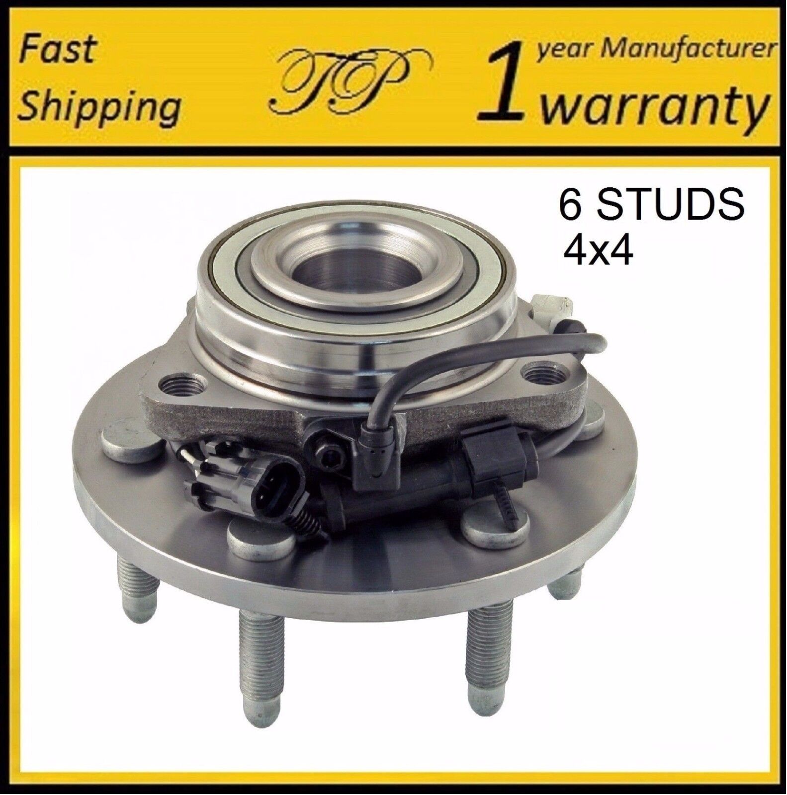2002-2006 Chevrolet avalanche 1500 (4X4) Front Wheel Hub Bearing Assembly
