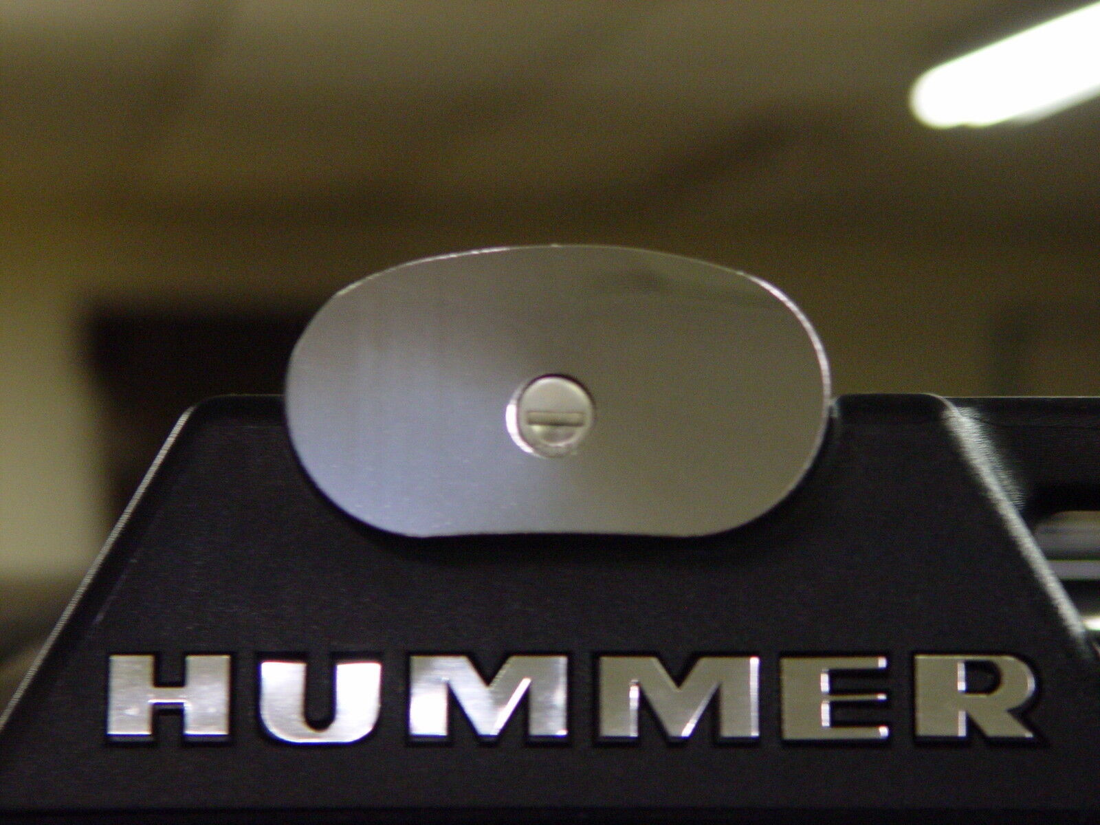 Hummer H2-Chrome Roof Rack Letters PLUS Chrome Side Roof Rack \