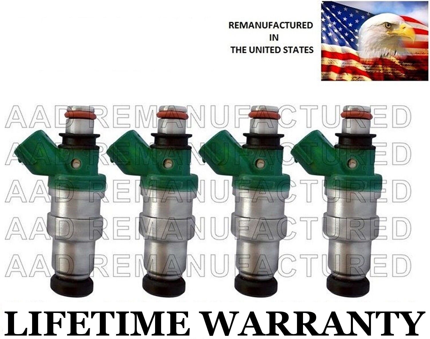 Upgraded Denso Set Of 4 Fuel Injectors for 95 96 97 98 Toyota Paseo Tercel 1.5L