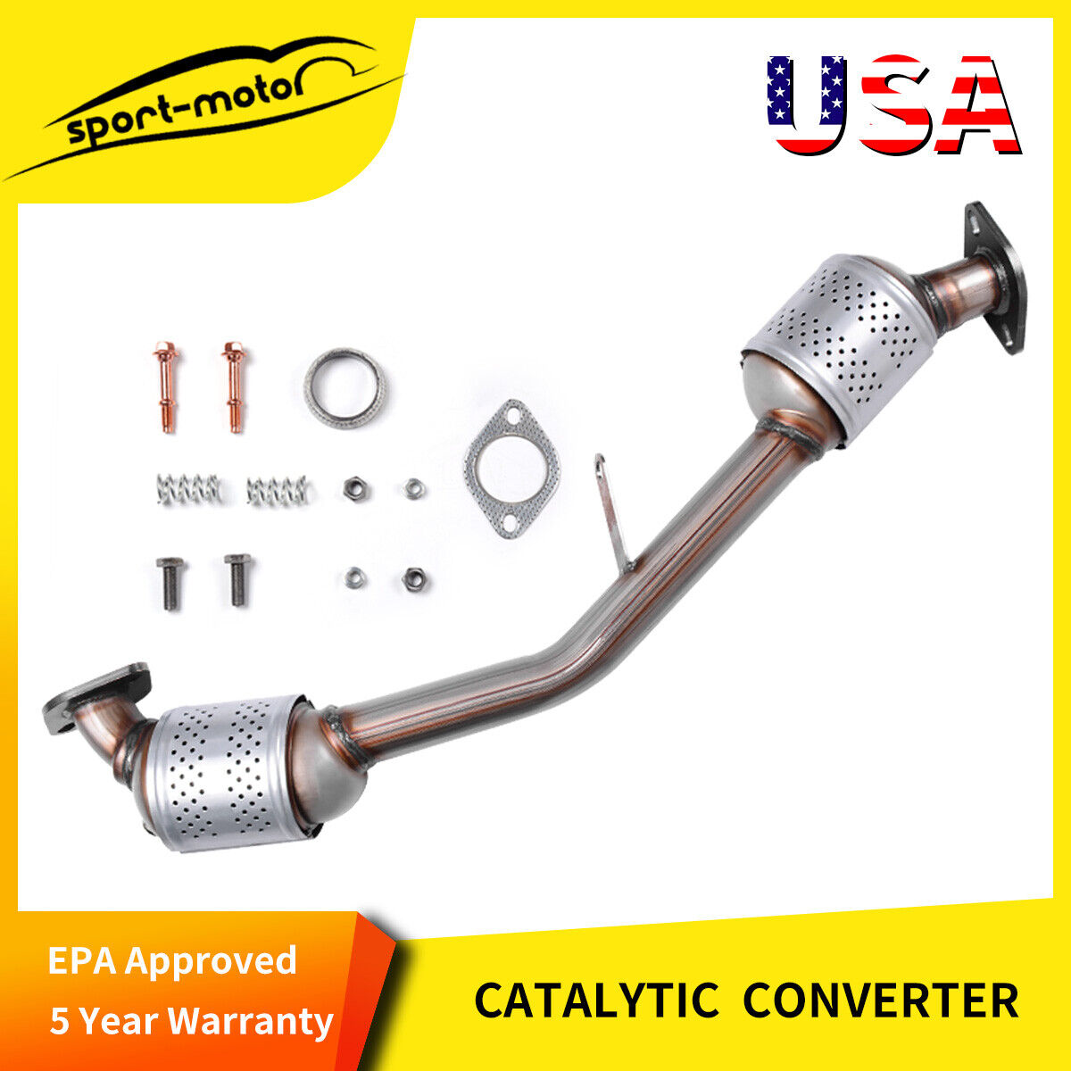 For 1999-2005 Subaru Forester 2.5L Direct Fit Catalytic Converter with Gaskets