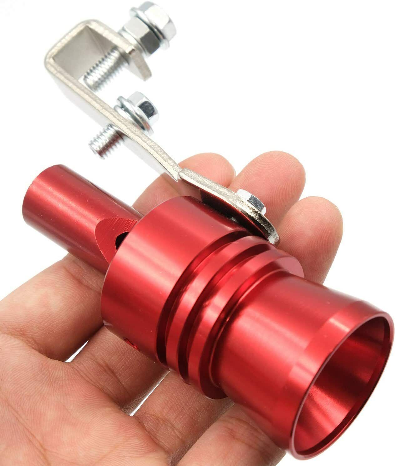 Aluminum Turbo Sound Exhaust Muffler Pipe Whistle Blow off Valve Car Accessories
