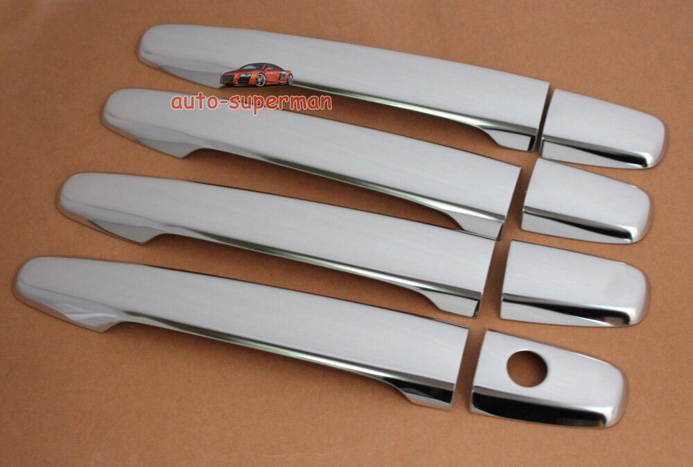 Stainless steel door handle cover chrome Mitsubishi lancer Outlander 2010 2011