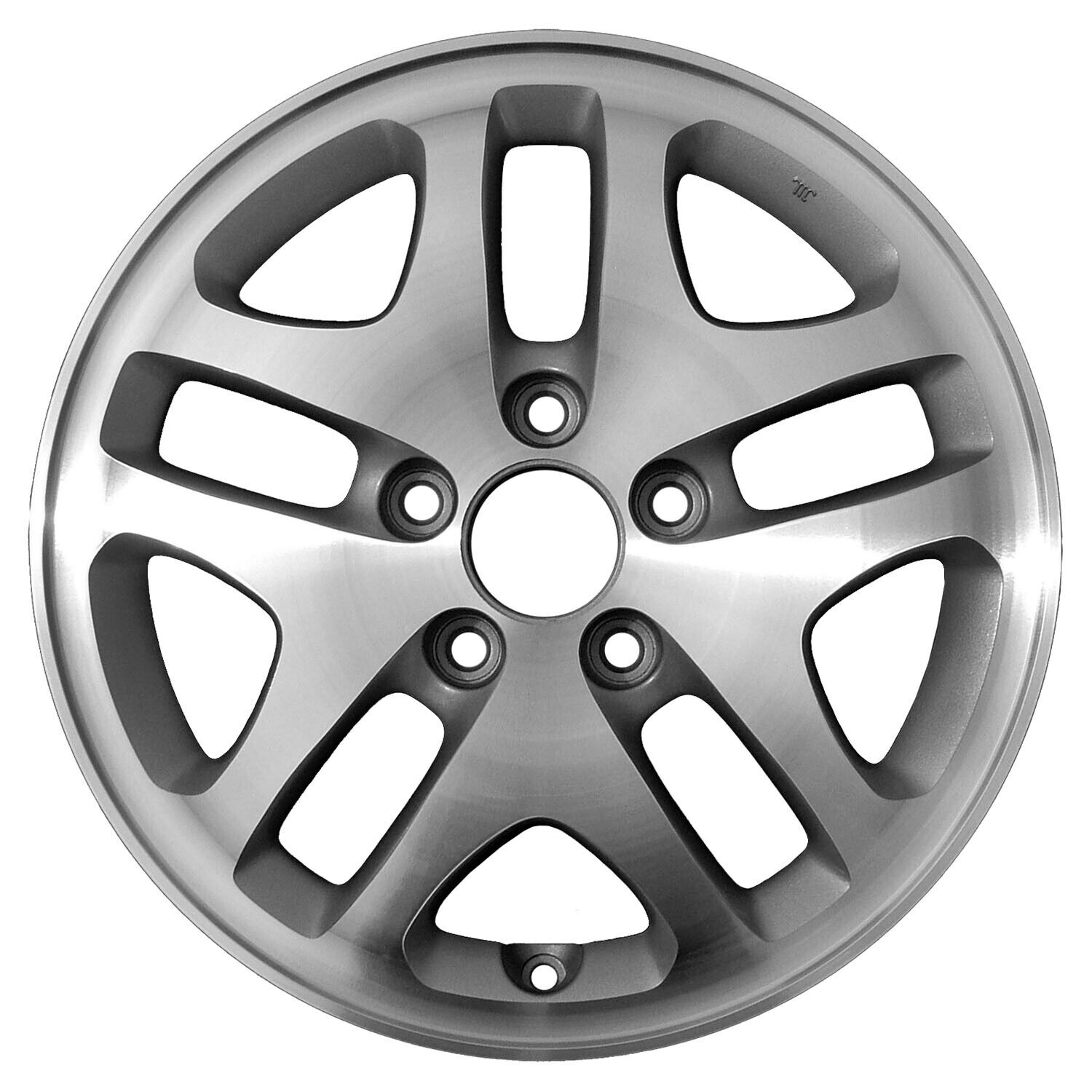 Used Machined Medium Sparkle Silver Aluminum Wheel 16 x 6.5 42700S80A51
