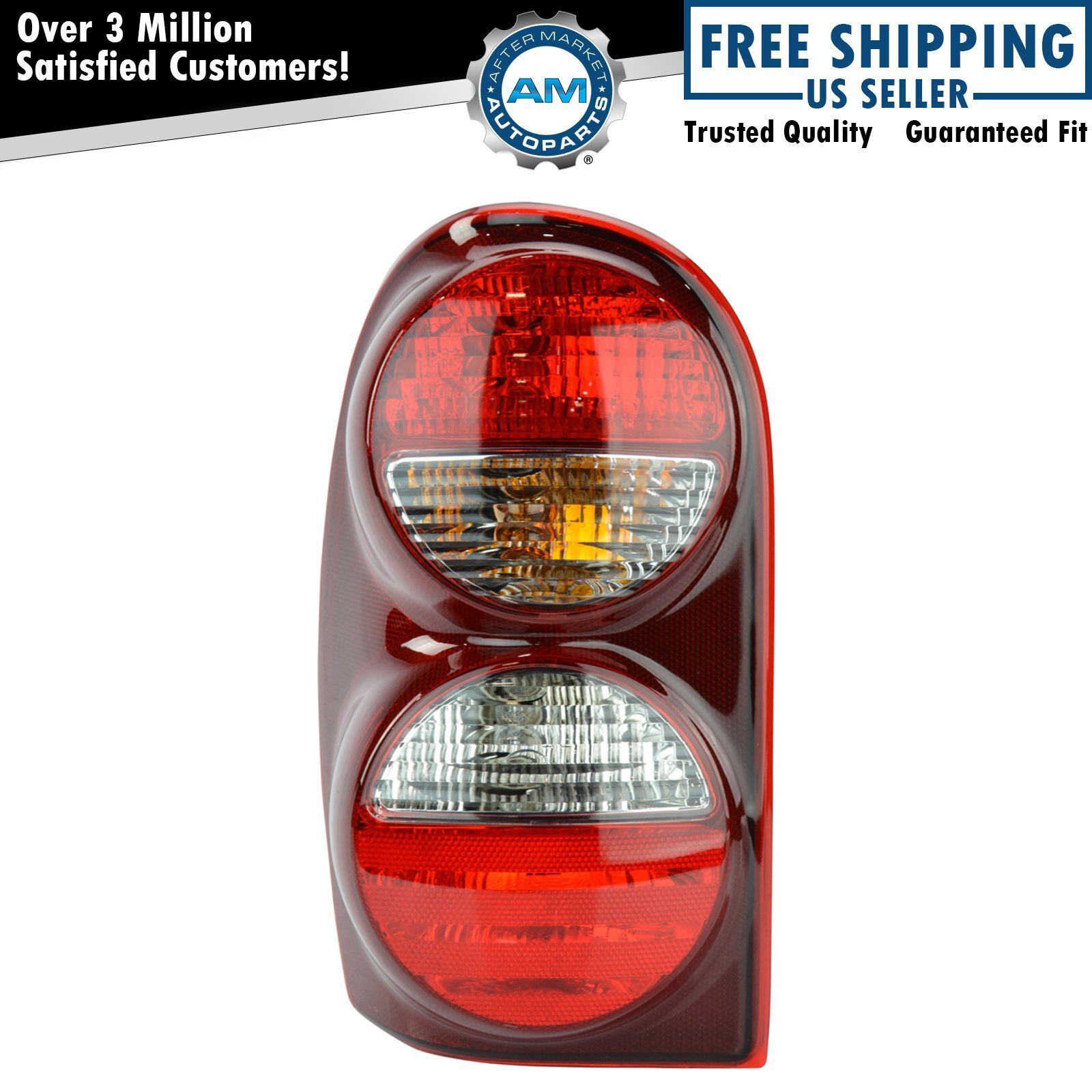 Left Tail Light Taillamp Drivers Side LH For 05-07 Jeep Liberty