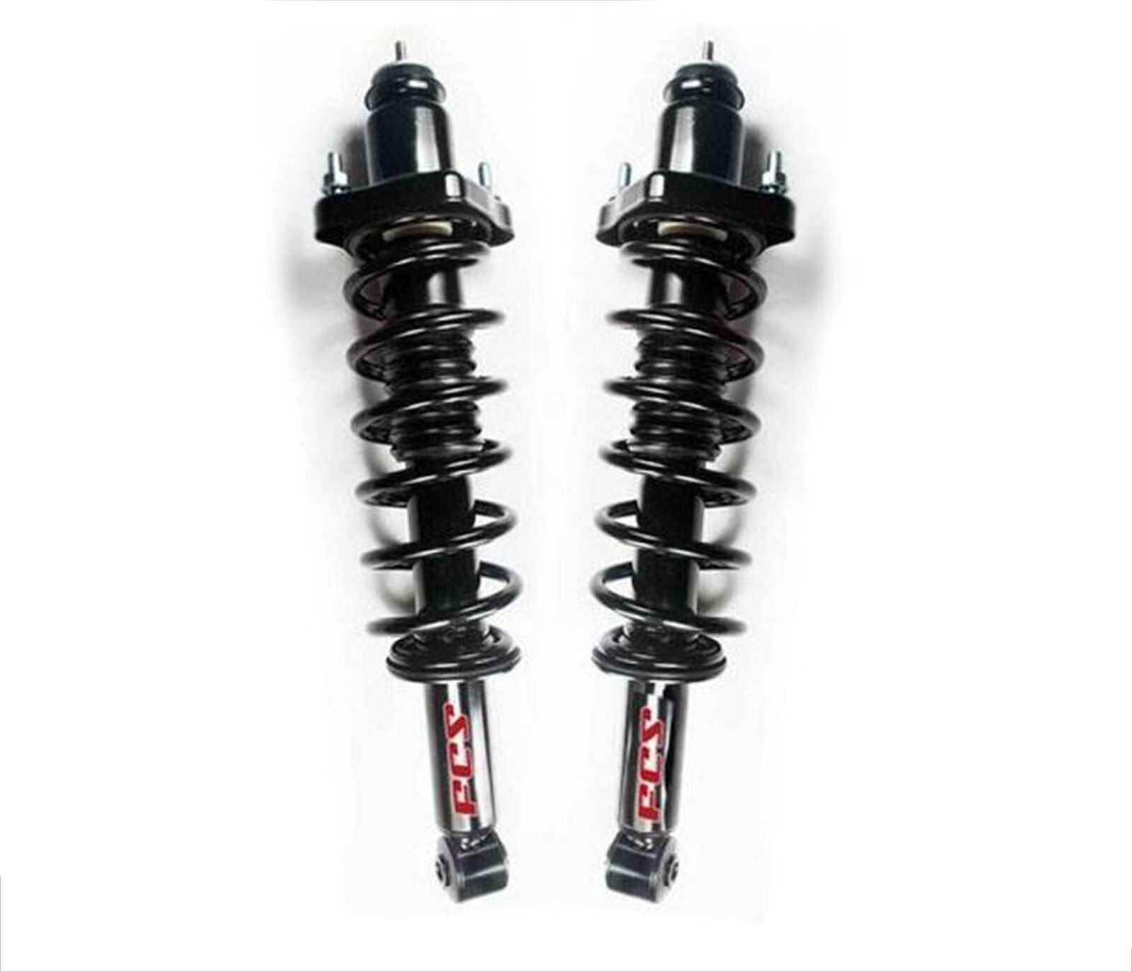 2 REAR Coil Spring Strut Assembly For 07-10 Compass Patriot 2.4L All Wheel Drive