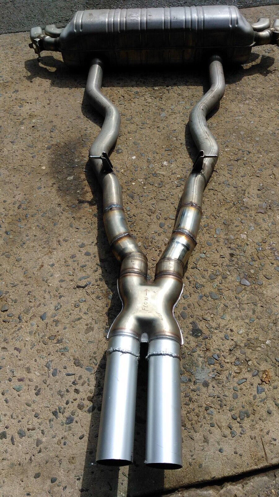 2019-2023 BMW M850i Coupe Muffler Exhaust Pipe 18308481602 