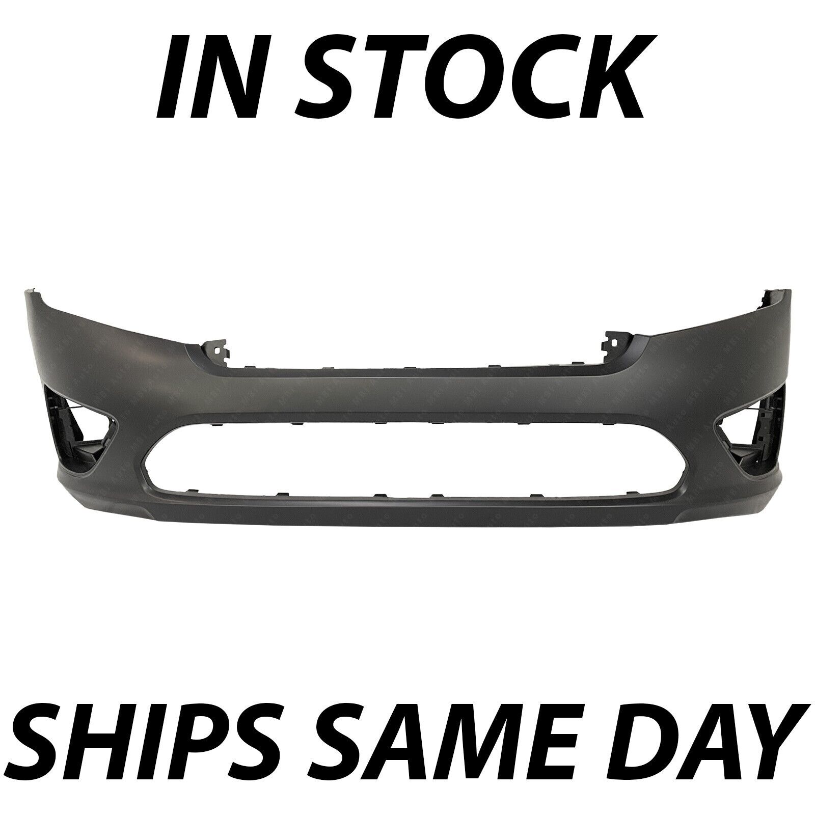 NEW Primered Front Bumper Cover Fascia for 2010 2011 2012 Ford Fusion 10 11 12