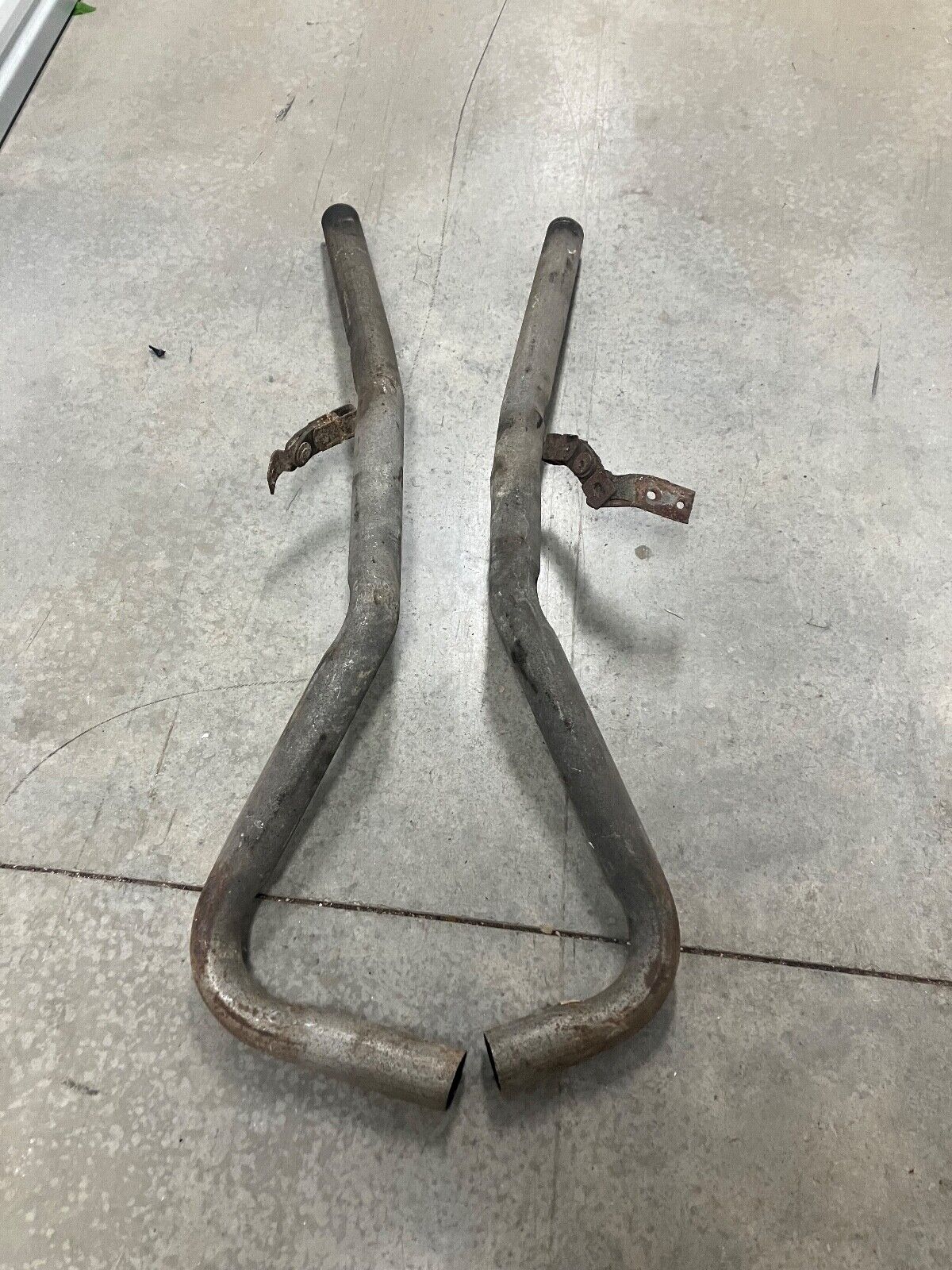 1969 Mercury Cougar Exhaust Tail Pipe  with Hangers 2 1/2