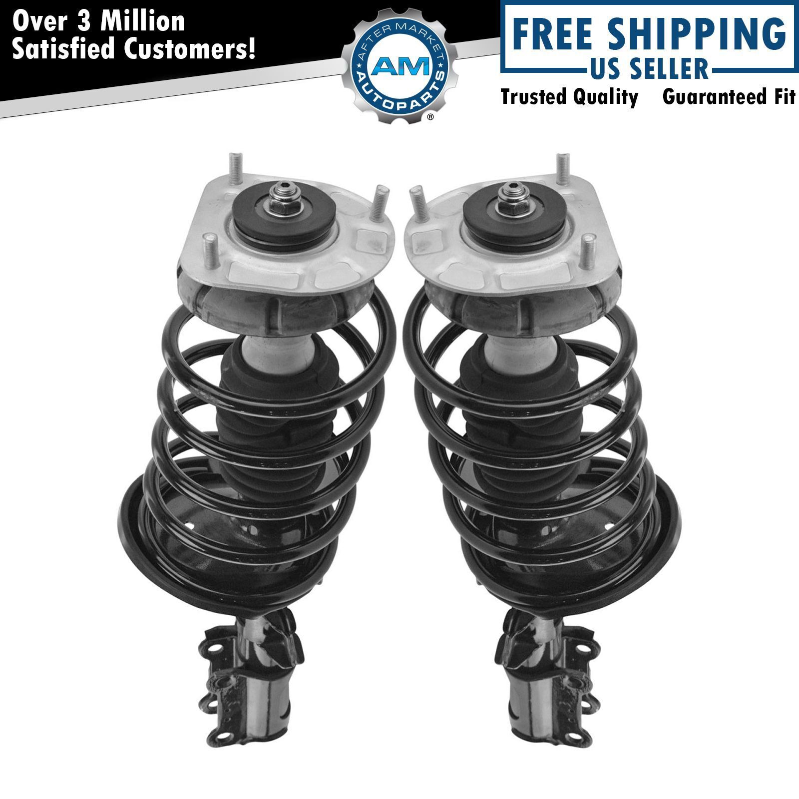 Front Quick Loaded Complete Struts Springs Pair Set For 99-09 Volvo S60 S80 V70