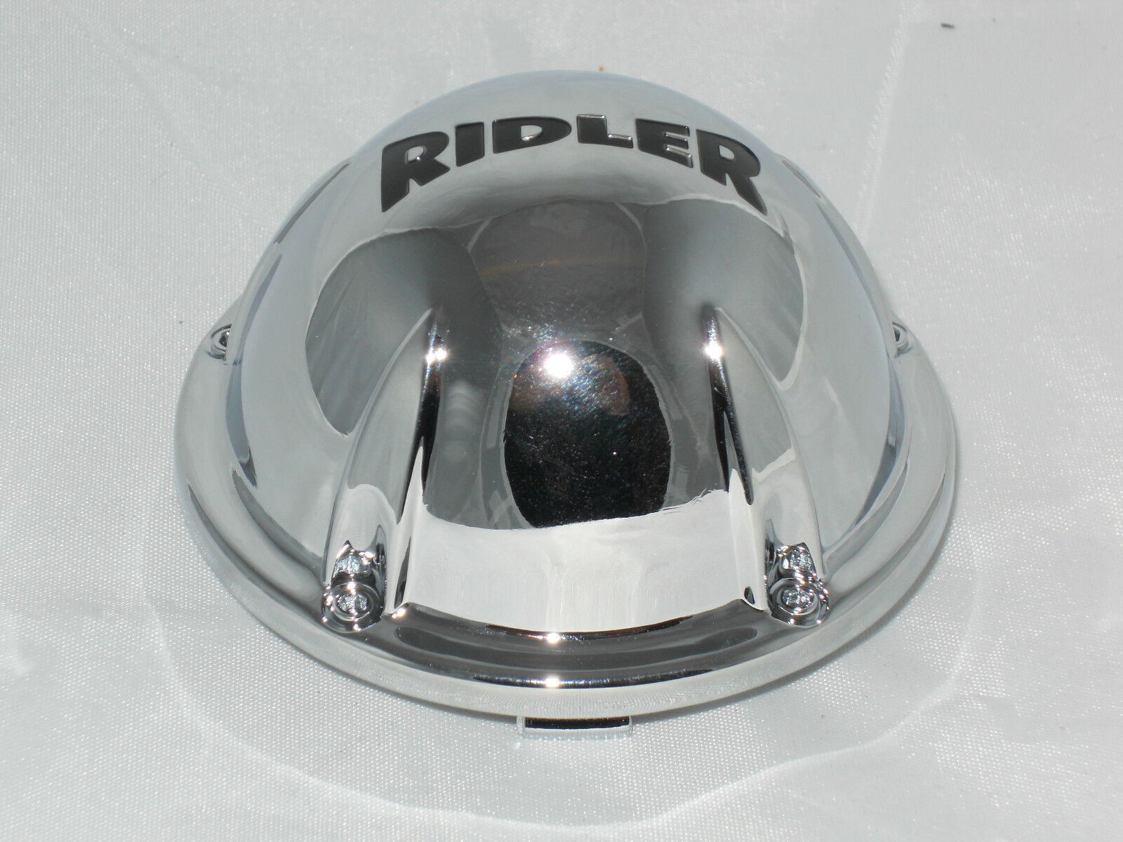 RIDLER 695 WHEEL RIM CENTER CAP 57492085F-1 LG1011-16 C10695C CHROME SNAP IN