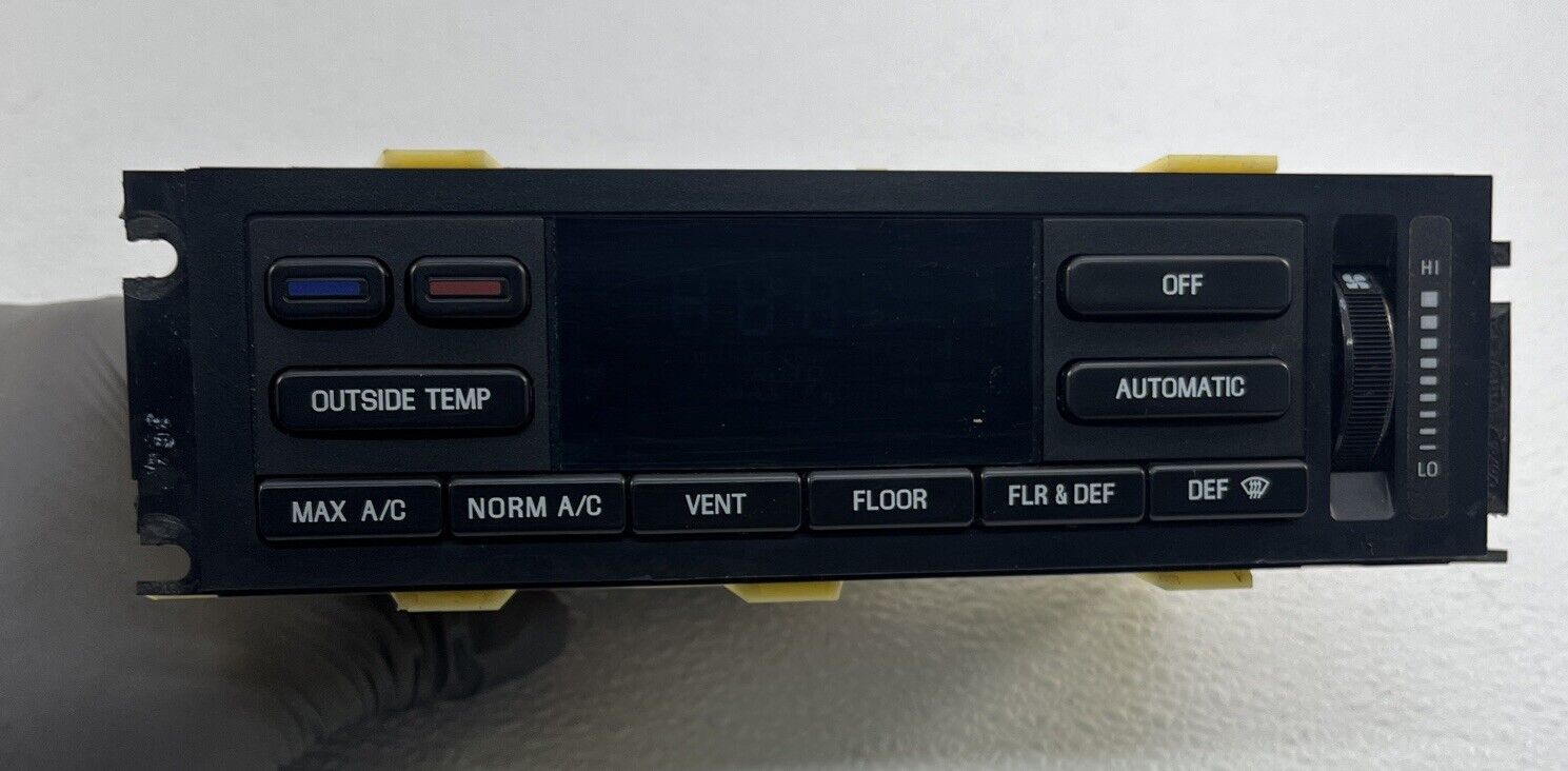1995 Lincoln Town Car OEM Digital A/C Heater Climate Control Unit F50H-19C933-AF