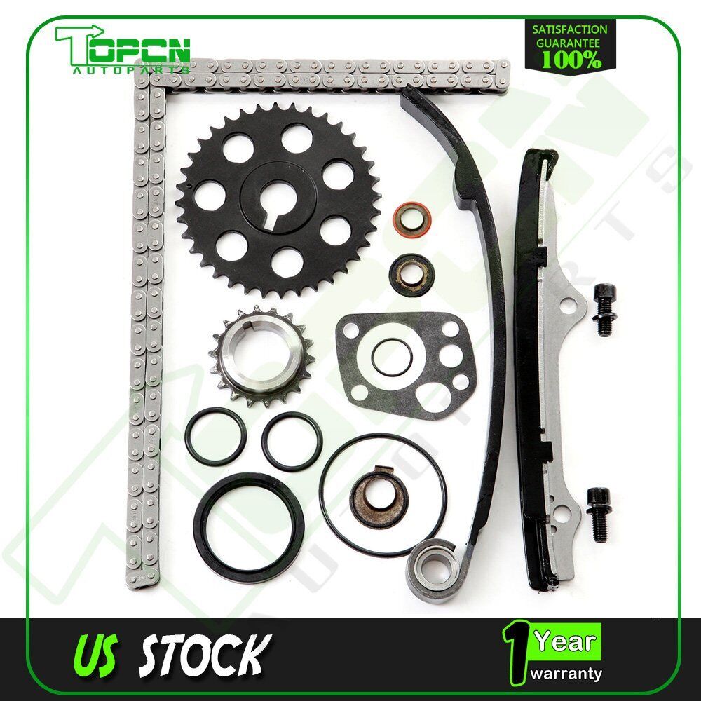 89-97 For Nissan 240SX for Pickup for Stanza KA24E Timing Chain Kit 2.4L