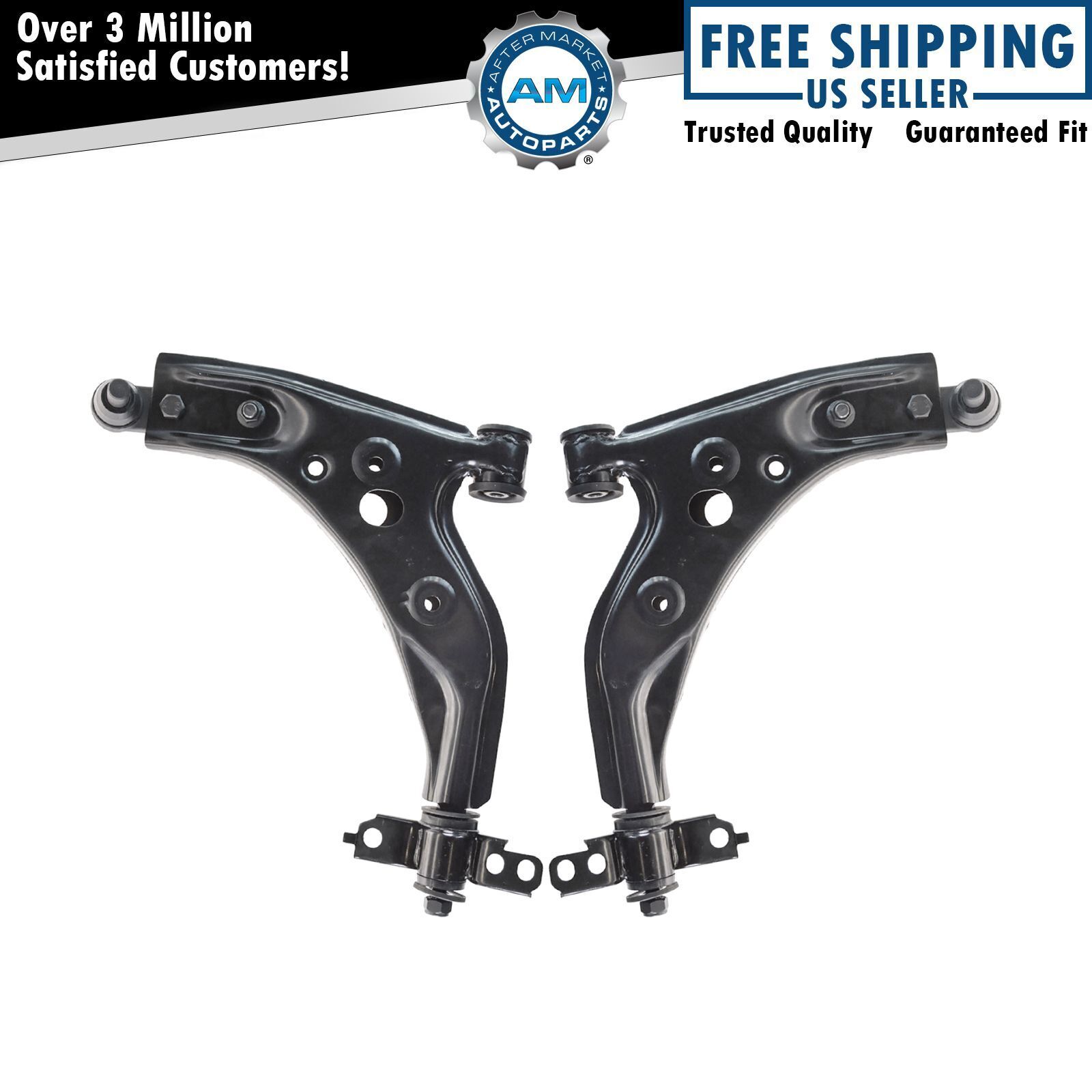 Front Lower Control Arm with Ball Joint Pair Set of 2 for Escort Mercury Tracer