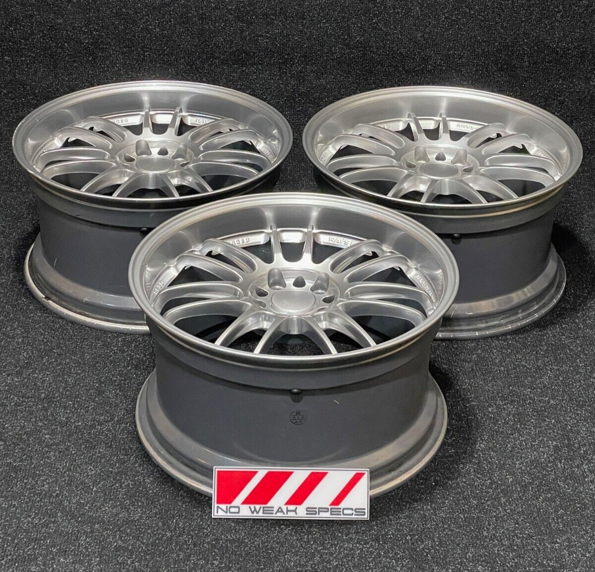 Rays Volk Racing RE30 Wheels Rims 5x114.3 18x9.5 +42 S2000 GTR NSX WRX Honda