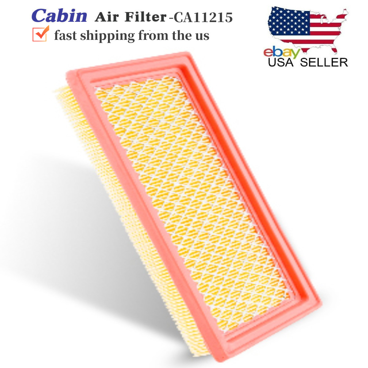 CA11215 engine Air Filter Replacement for Versa Note1.6L Engine, Micra 2015-2019