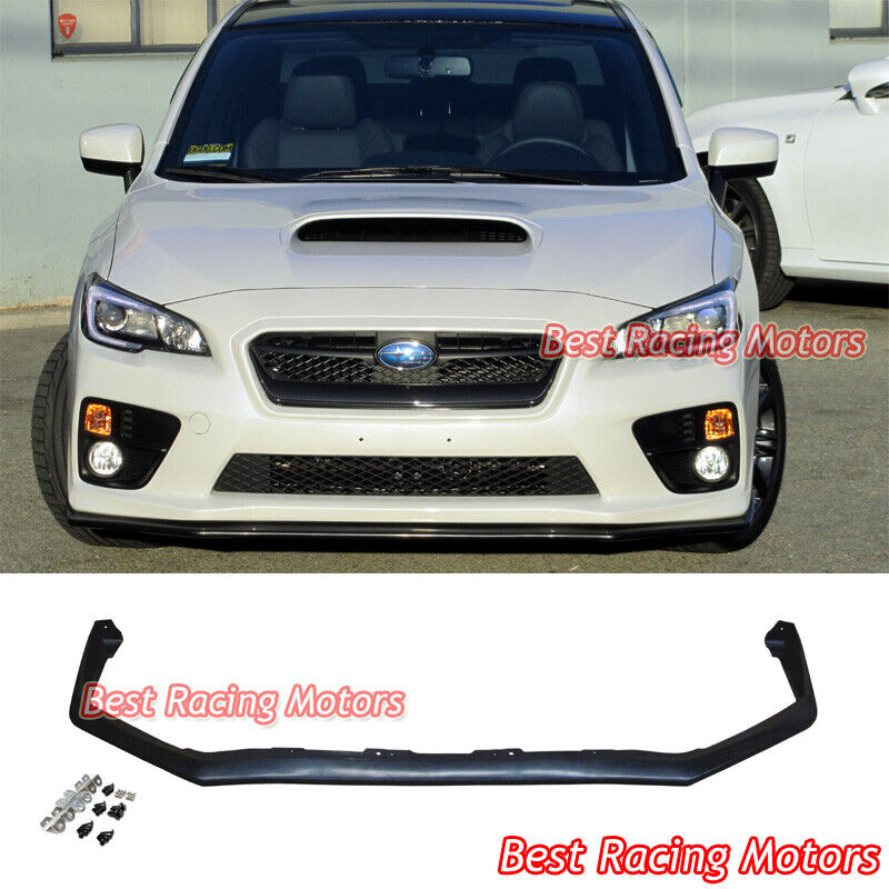 For 2015-2017 Subaru WRX STi Vlimited Style Front Bumper Lip (Urethane)