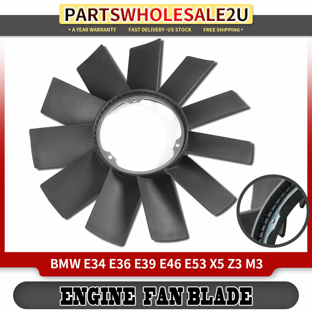 Radiator Cooling Fan Blade for BMW E46 323i E39 525i E36 E34 E53 X5 11521712058