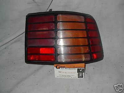 1991 91 Hyundai Scoupe Right Tail Light OEM OUTER