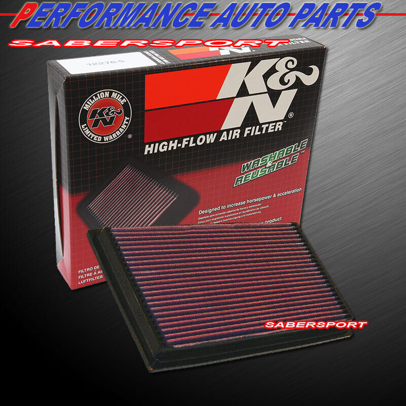 K&N 33-2190 Hi-Flow Air Intake Filter for 1997-2006 Jaguar XKR XK8 V8 & More