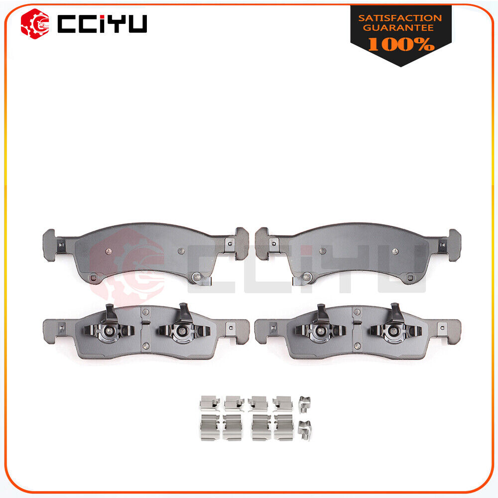 4 PCS Front Performance Ceramic Brake Pads For Ford Expedition Lincoln Navigator