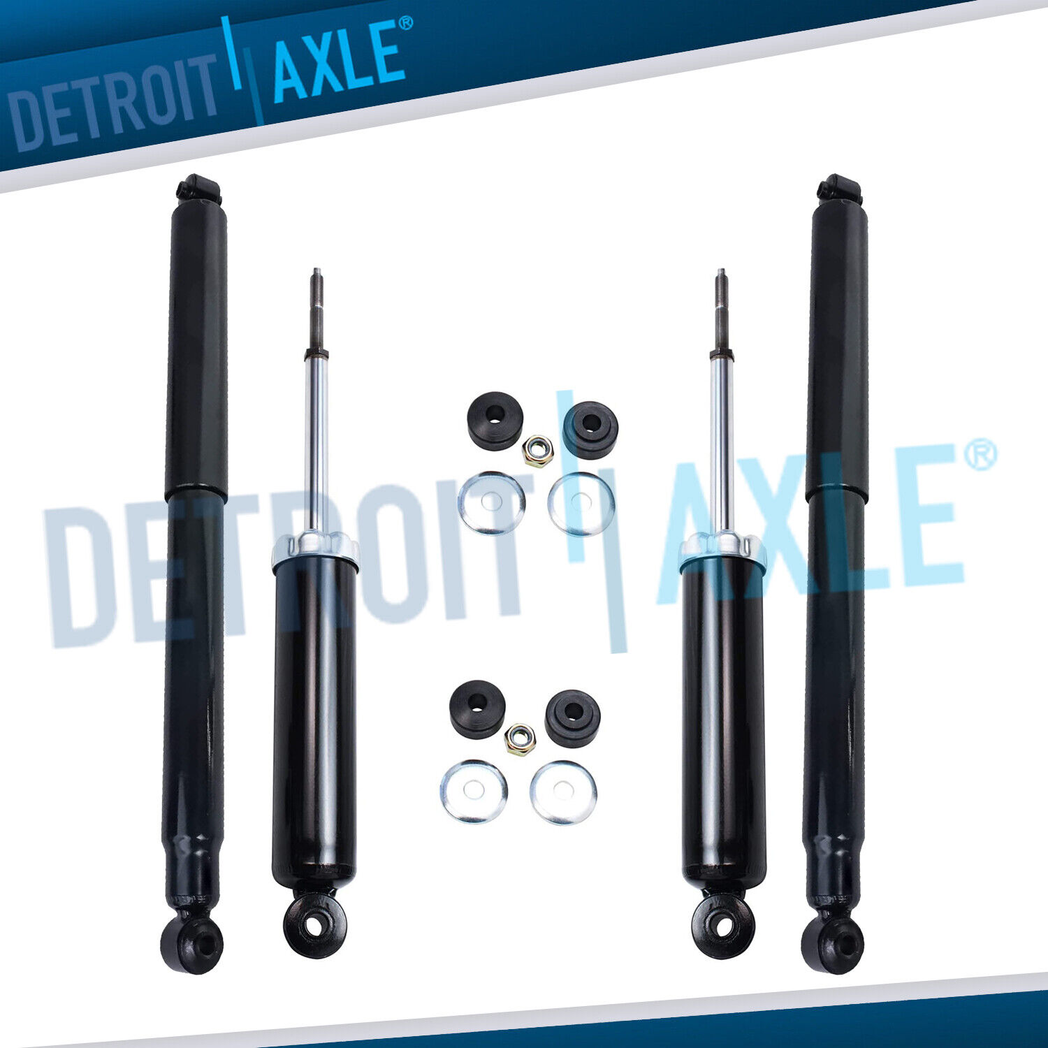 Front and Rear Shocks Absorbers Assembly for 1997 1998-2003 Dodge Dakota Durango